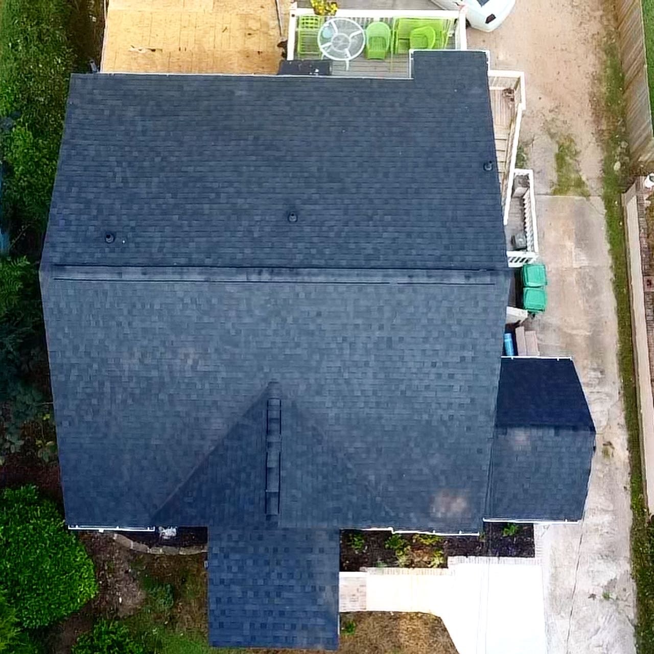New Roof Installation - Certainteed Charcoal Black. Conyers, GA. Rockdale County.